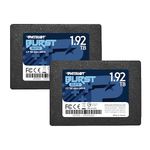 Patriot Burst Elite 1.92TB Internal SSD 2 Pack - SATA 3 2.5" - Solid State Drive - PBE192TS25SSD2B