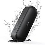 (Upgraded) LENRUE Portable Bluetooth Speakers, IPX7 Waterproof Wireless Speaker with 20W Stereo Sound, Rich Bass, 20H Playtime, Built-in Mic, Outdoor Speaker for Party Pool Camping