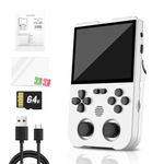 RUIZHI XU10 Retro Handheld Game Console 3D Game Video Game Console 3.5 Inch IPS Screen Linux RK3326S ​64-bit 3000mAh for Kids