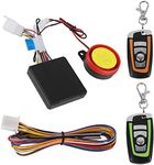 Motorcycle Alarm System,Tangxi 12V Motorcycle Anti-Theft with Remote Control,125ddB Super Sound& Flashing Lights Warning,5 Sensitivity Levels,Adjustable Universal for Most 12V Motorcycles