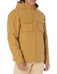 Amazon Essentials Men's Regular-Fit Water-Repellent Insulated Rain Jacket (Available in Tall) (Previously Amazon Aware), Camel, XL Tall