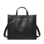 Fossil Women's Shopper, Black, 12.13" L x 4.75" W x 10.38" H
