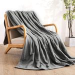 CURECURE Electric Blanket Throw Heated Blanket, Large 200 x 150cm Soft Blanket for Full Body Warming with 4 Heat Settings & 6 Hours Auto-Off, and Machine Washable, for Home Office Use