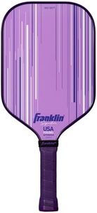 Franklin Sports Pro Pickleball Paddles - Signature Series Pro Pickleball Paddle with MaxGrit Surface - USA Pickleball (USAPA) Approved Tournament Pickleball Paddle - 13mm Polypropylene Core - Lilac