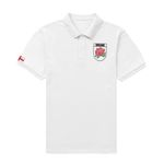 Super Lemon Unisex England Rugby Polo Shirt – Classic White Polo with Iconic England Crest – Premium Cotton, Stylish & Comfortable Fit for Men & Women – Perfect for Rugby Fans and Casual Wear (XXL)