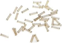 110-Pack 24k Gold-Plated Steel Custom Cherry MX Springs for Cherry Gateron MX switches Replacement (62g)