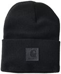 Carhartt Unisex, Knit Beanie, Black, One Size