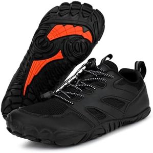 Hike Barefoot Shoes Men Women,Minimalist Footwear Shoes Zero Drop Wide Toe Box Barefoot Grounded Sneakers for Hiking Walking Running
