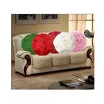 Decor India Cushion Covers Polyester & Polyester Blend Cushion Cover, Standard, Multicolored, Pack of 5