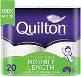 Quilton 3 Ply Double Length Toilet 