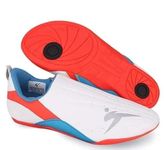 Martial Arts Indoor Training Shoes for Kids & Adults | Lightweight Soft Karate Shoes for Boys, Girls, Youth & Men | Flexible Non-Slip Sole | Comfortable Dojo Practice & Taekwondo Training (Orange, UK Footwear Size System, Adult, Men, Numeric, Medium, 10)