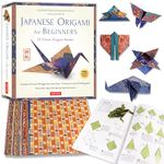 Japanese Origami for Beginners Kit: 20 Classic Origami Models: Kit with 96-page Origami Book, 72 Origami Papers and Instructional DVD: Great for Kids and Adults!