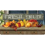 Apache Mills 21" x 39" Soft Stand Fresh Fruit Sideboard Anti-Fatigue Comfort Kitchen Mat