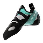 Tenaya Oasi LV Rock Climbing Shoes, White Sky Blue, 11.5 Women/10.5 Men