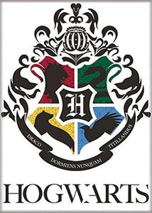 Ata-Boy Harry Potter Founder's Pride Hogwarts Crest 2.5" x 3.5" Magnet for Refrigerators and Lockers