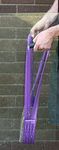 1 Tonne Polyester Glass Lifting Sling Handling Strap Strop 1mtr EN Rated Purple