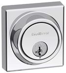 Kwikset 98160-017 Contemporary Key Control deadbolt, Polished Chrome