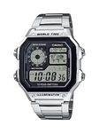 Casio Men's AE1200WHD-1A Stainless Steel Digital Watch