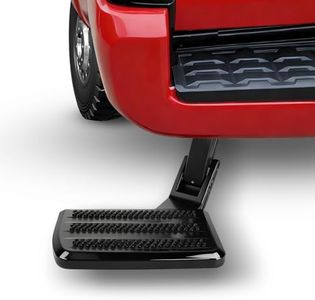 Uilffur Upgraded Heavy-Duty Aluminum Truck Bed Steps Compatible with Toyota Tacoma 2012-2023, Solid One-Piece Construction Tailgate Step, 350 LBS Rear Bed Steps Replace# PT392-35100