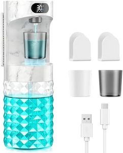 Automatic Mouthwash Dispenser for Bathroom,20.29 oz Mouth Wash Dispensers Bathroom Accessories Set with Magnetic Cups,4 Modes Wall Mounted Touchless Electric Mouthwash Dispensers for Home Kids Family