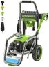 Greenworks Pro Brushless 3000 PSI (CSA Certified) 2.0 GPM Max / 1.1 GPM Electric Pressure Washer (Foldable Handles, Rugged Steel Frame, 25 FT Hose, 35 FT GFCI Power Cord)