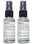 GoBasic Eco Friendly Alcohol & VOC Free Pump Action Lens Cleaning Spray for Spectacles & Glasses 30ml (2 x 30ml)