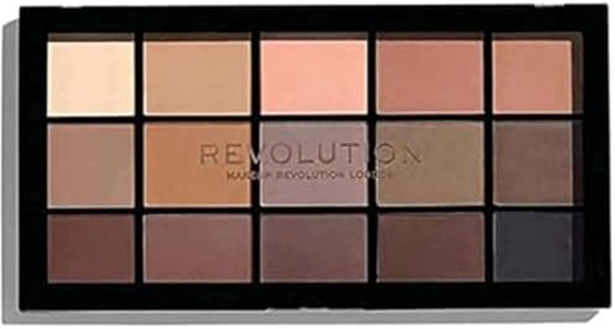 REVOLUTION BEAUTY 1092715 Paleta Recargada Mattes básicos