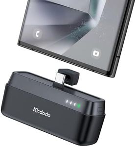 mcdodo Power Bank 20W 5000mAh, PD 3.0A Carica Rapida Caricabatterie Portatile Powerbank Batteria Esterna Fascia per iPhone 15/16 Pro Samsung e altri Telefoni USB C