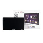 Nippon NDROID 9T Car MediaPlayer with QLED Display with 1280 * 720 Screen Resolution, Built-in Wireless Carplay and Android Auto, Android V13, BT v5.2, Supports WiFi 2.4&5G, AHD Rear Camera (2/64 GB)