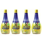 Limmi - Lemon Juice 200ml (Pack of 4) 🍋 Made in Italy from Sicilian Lemons 🍋 Natural | Free from Added Sugar | Not from Concentrate 🍋 For Salads, Cooking and Baking