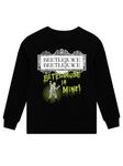 Beetlejuice Mens Sweatshirt | Mens Jumper | Movie Men’s Sweatshirts | Official Tim Burton Merchandise | Sizes Small To XX-Large Black