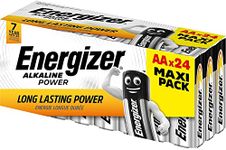 Energizer AA Batteries, Alkaline Power Double A Batteries, 24 Pack