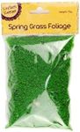 Krafters Korner Spring Grass Foliage 45g Green for Garden Miniatures Clay DIY Artificial Sand Table Micro Landscape Building