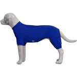 LoveLongLong Dog Jumpsuit with UV Protection and Quick-Dry Fabric for Spring Summer Pet Pajamas Royel Blue M