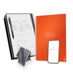 Rocketbook Smart Reusable Notebook - Dotted Grid Eco-Friendly Notebook with 1 Pilot Frixion Pen & 1 Microfiber Cloth Included - Beacon Orange Cover, Letter Size (8.5" x 11")