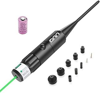UUQ Universal Bore Sight Kit with Green Laser - Precision Boresighter and Sighting Kit for Pistols and Rifles with Eight Caliber Compatibility (from .170 to .54)