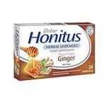 Dabur Honitus Herbal Lozenges | Effective Relief from Cough & Sore Throat Pain | Ginger Flavor - 24 Lozenges