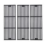 GGC Grill Grates Replacement for Chargriller 3001,5050,3008,3030,3725,4000,5252,King Griller 3008, 5252 and Others, Set of 3-Pack Porcelain Coated cast Iron Cooking Grid Grates(19 3/4" x 6 3/4" Each)