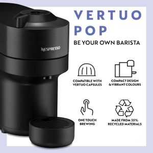Nespresso Vertuo Pop Single Serve Coffee Machine – Espresso Maker