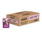 Whiskas Wet Food For Adult Cats (1+Years), Salmon In Gravy Flavour, 96 Pouches (96 X 85G), 1 Count