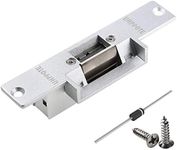 UHPPOTE Electric Strike Fail Secure NO Mode Lock a Part for Access Control Wood Metal Door