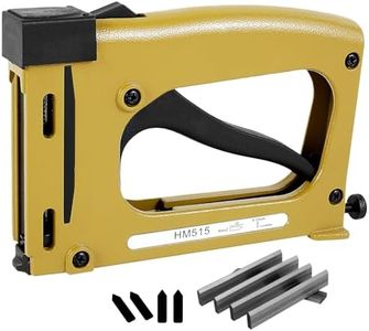 OROMYO Point Driver Encadrement agrafeuse à main 20x12,5x3cm avec jeu d'agrafes agrafeuse pour cadre photo avec 2000 agrafes pilote de pointe pour cadres photo et cadres photo