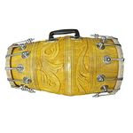 GT manufacturers carving design dholak Percussion Indian Music Instrument Folk Bhajan Kirtan Pooja