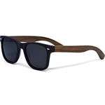 Sunglasses Mens & Women | Sunglasses Mens Polarized Walnut Wood Temples & Acetate Frame | Black Sunglasses UV400 Lenses | Women & Mens Sunglasses UV Protection | CE Marked & Eco-Friendly