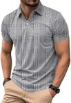 Men Printed Bowling Shirt Casual Gr