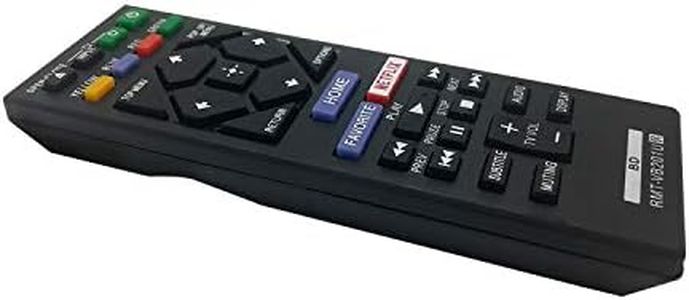 New Replacement RMT-VB201U Remote Control for Sony Blu-ray Player BD Disc DVD BDP-S1700 BDP-S3700 BDP-BX370 UBP-X700 BDPS3700 BDPBX370 BDPS1700 - Pre-Programmed