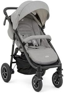 Joie Mytrax Flex™ 3in1 Multi-Mode Stroller/Pushchair with Raincover - Suitable from Birth to 4 Year (0-22kg). 3 Strollers in 1 with a one Hand Flash fold, Grey Flannel Fashion