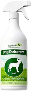 CaplinTec Dog Repellent Outdoor Spray – Natural Scent-Based Urine Control | Stop Dogs Weeing Up Pots | Safe Puppy Deterrent for Garden | Anti - Pee Marking, Pet & Child Safe – 1 Litre