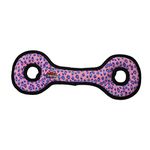 Tuffy Ultimate Tug-O-War Leopard Dog Toy, Pink