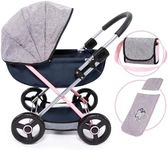 Bayer Design - Dolls Pram Cosy Grey